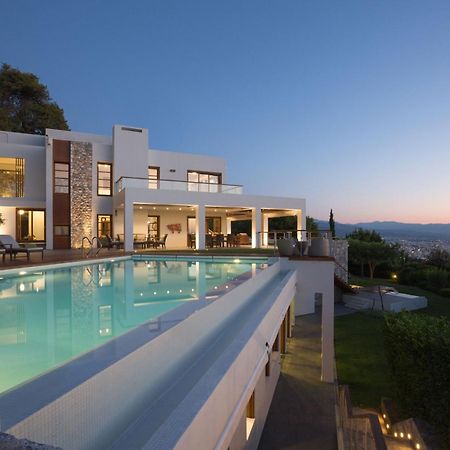 חאניה Villa Terra Creta Luxury Retreat And Spa מראה חיצוני תמונה