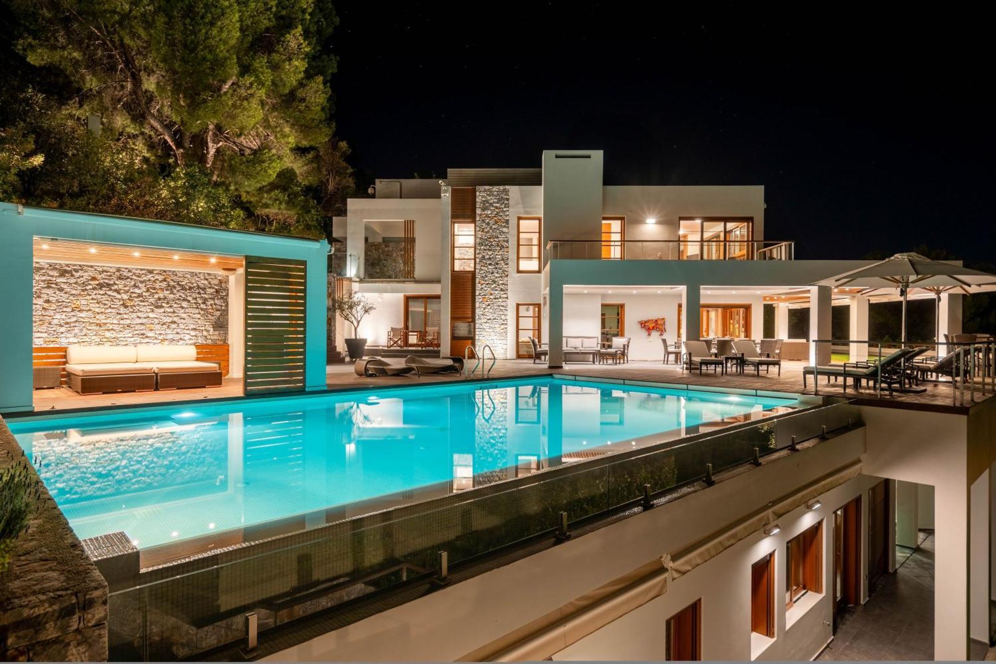 חאניה Villa Terra Creta Luxury Retreat And Spa מראה חיצוני תמונה