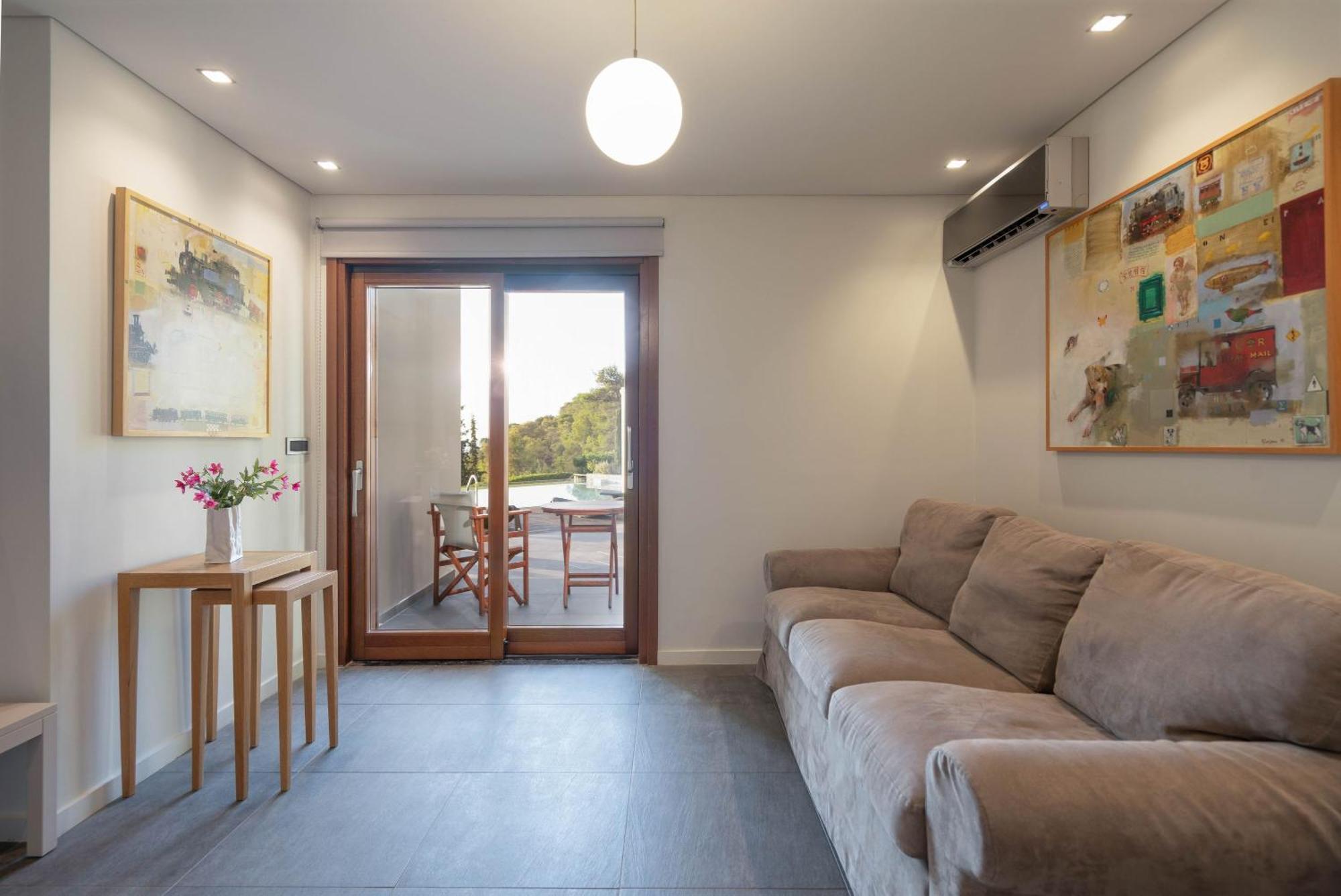 חאניה Villa Terra Creta Luxury Retreat And Spa מראה חיצוני תמונה