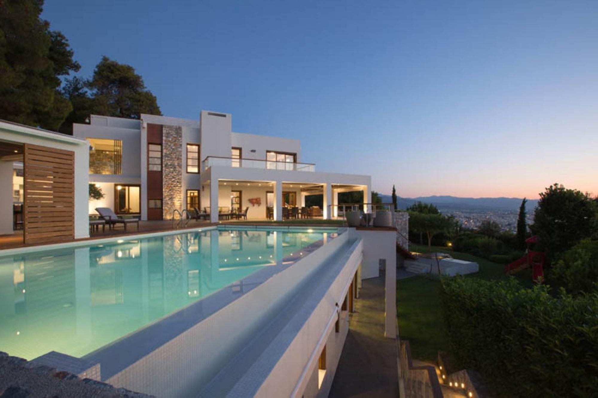 חאניה Villa Terra Creta Luxury Retreat And Spa מראה חיצוני תמונה